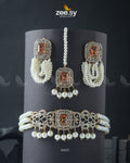Marasim Choker Necklace - House Of Hania