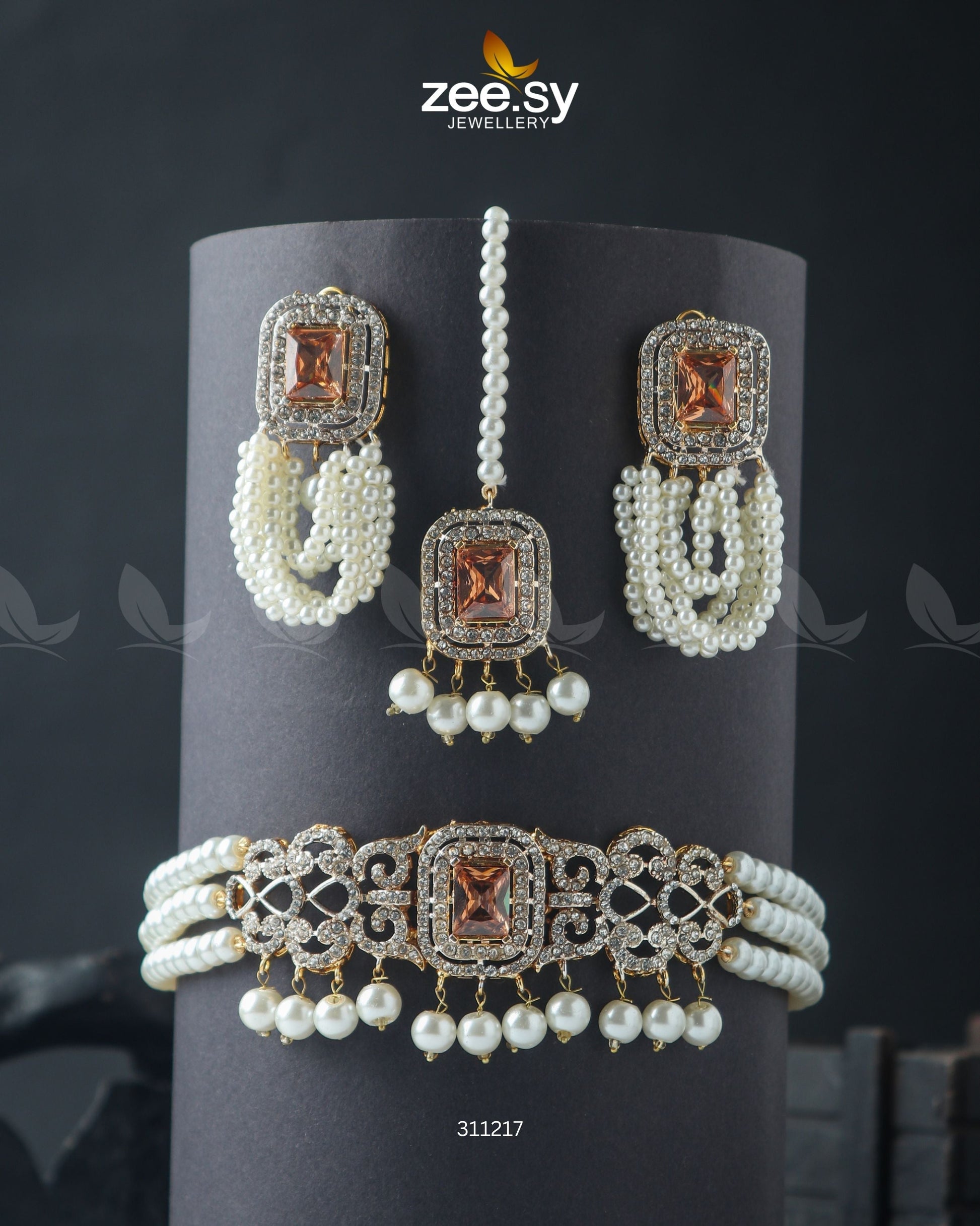 Marasim Choker Necklace - House Of Hania