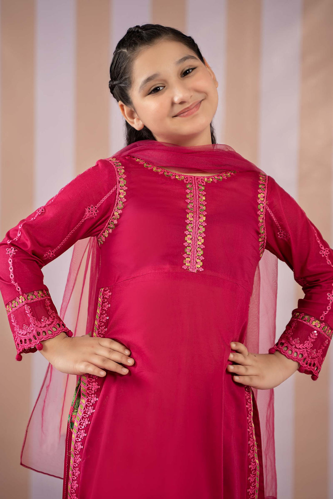 Maria B | 2 Piece Printed Lawn Suit | MKD-EF25-67 - House Of Hania