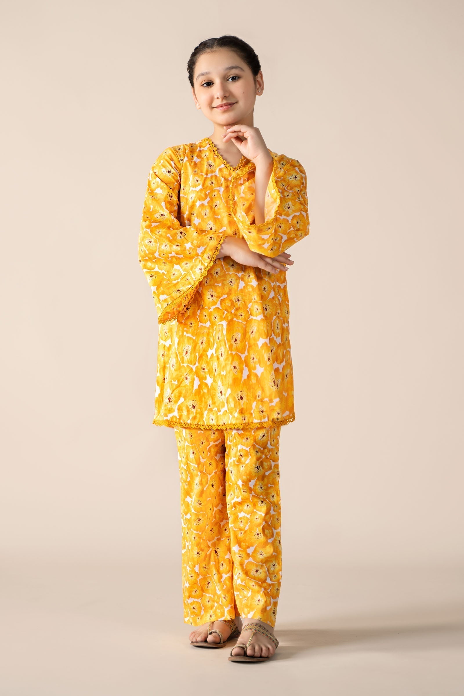 Maria B | 2 Piece Printed Lawn Suit | MKD-EF25-69 - House Of Hania