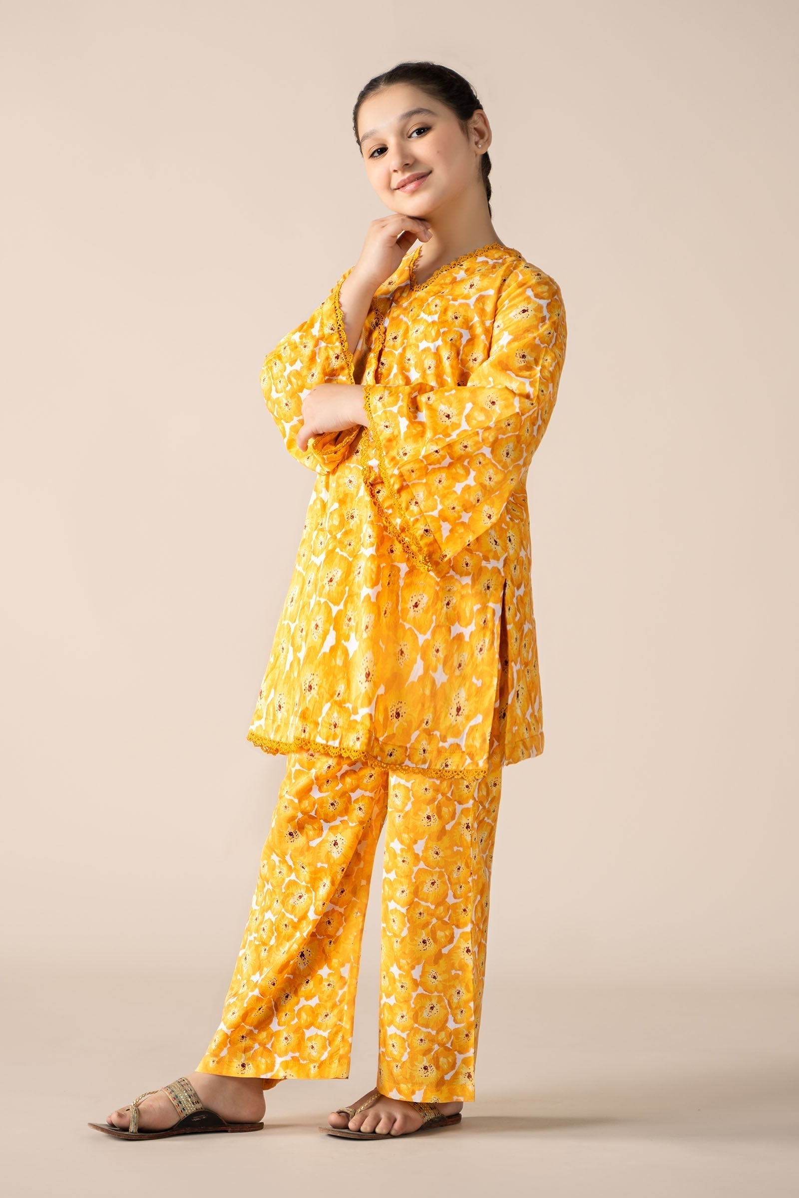 Maria B | 2 Piece Printed Lawn Suit | MKD-EF25-69 - House Of Hania