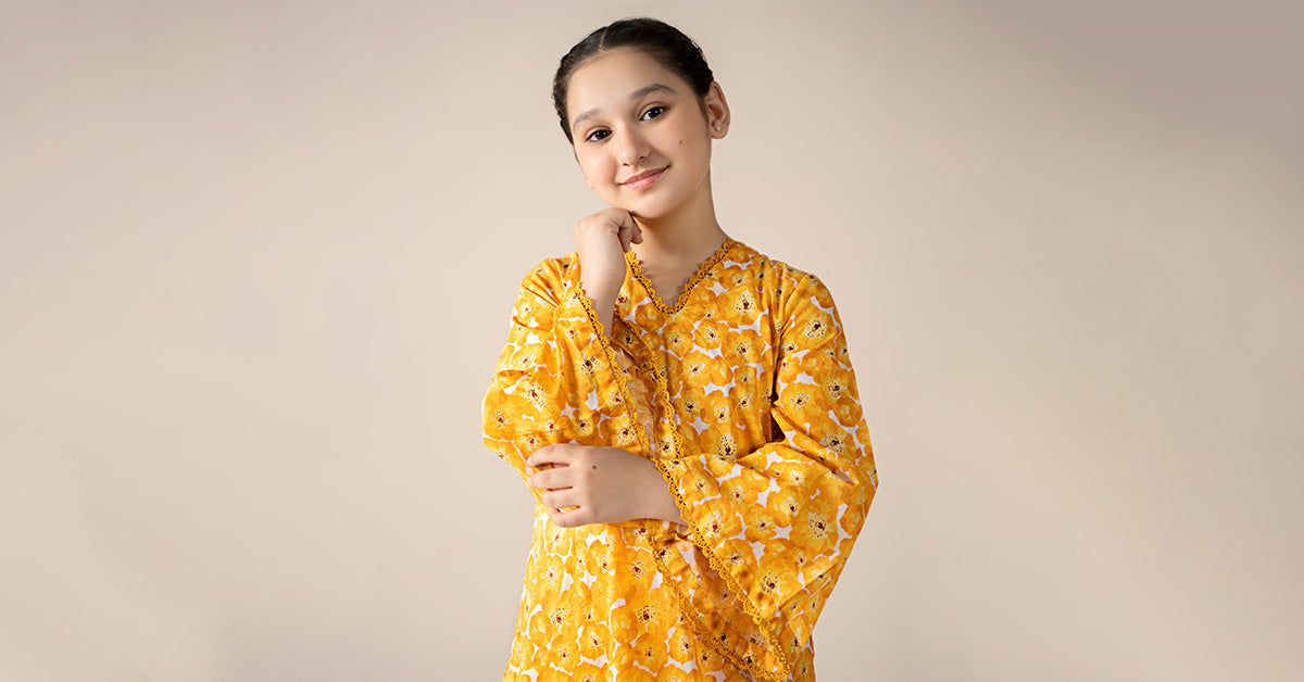 Maria B | 2 Piece Printed Lawn Suit | MKD-EF25-69 - House Of Hania