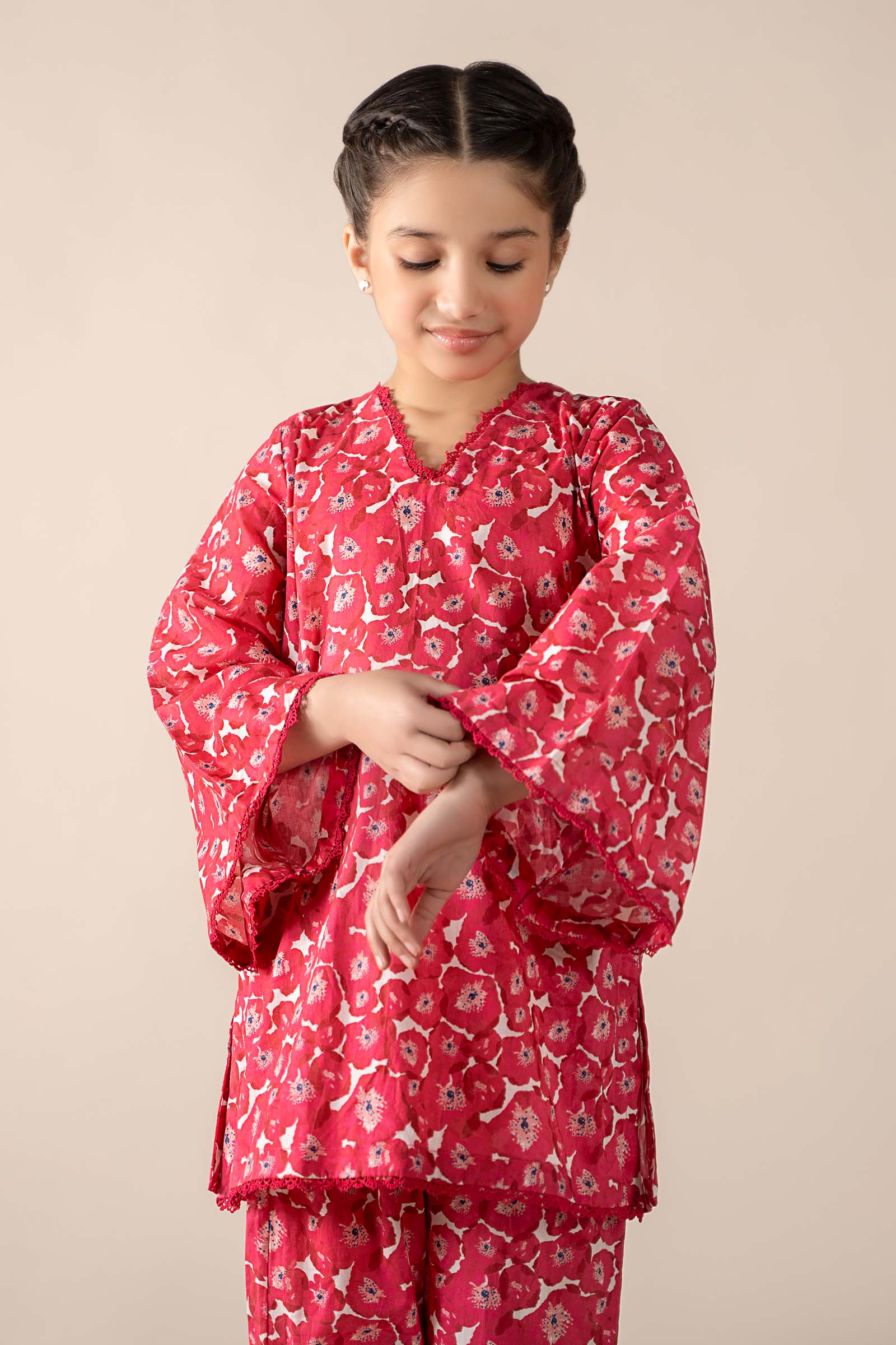 Maria B | 2 Piece Printed Lawn Suit | MKD-EF25-69 - House Of Hania