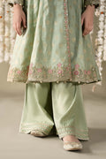 Maria B | 3 Piece Embroidered Cotton Lurex Suit | MKS-EF25-12 - House Of Hania