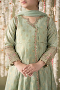 Maria B | 3 Piece Embroidered Cotton Lurex Suit | MKS-EF25-12 - House Of Hania