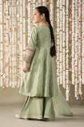 Maria B | 3 Piece Embroidered Cotton Lurex Suit | MKS-EF25-12 - House Of Hania