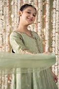 Maria B | 3 Piece Embroidered Cotton Lurex Suit | MKS-EF25-12 - House Of Hania
