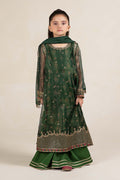 Maria B | 3 Piece Embroidered Cotton Net Suit | MKS-W24-01 - House Of Hania