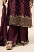 Maria B | 3 Piece Embroidered Cotton Net Suit | MKS-W24-01 - House Of Hania