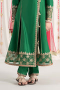 Maria B | 3 Piece Embroidered Cotton Satin Suit | MKS-EF25-41 - House Of Hania