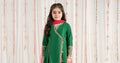 Maria B | 3 Piece Embroidered Cotton Satin Suit | MKS-EF25-41 - House Of Hania