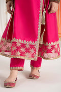 Maria B | 3 Piece Embroidered Cotton Satin Suit | MKS-EF25-41 - House Of Hania