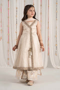 Maria B | 3 Piece Embroidered Cotton Staple Zari Suit | MKS-EF25-04 - House Of Hania