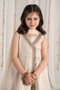 Maria B | 3 Piece Embroidered Cotton Staple Zari Suit | MKS-EF25-04 - House Of Hania