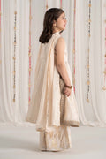 Maria B | 3 Piece Embroidered Cotton Staple Zari Suit | MKS-EF25-04 - House Of Hania