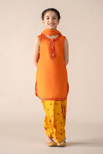 Maria B | 3 Piece Embroidered Dobby Lawn Suit | MKD-EF25-54 - House Of Hania