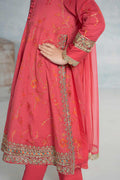 Maria B | 3 Piece Embroidered Jacquard Broshiasuit | MKD-EF24-23 - House Of Hania