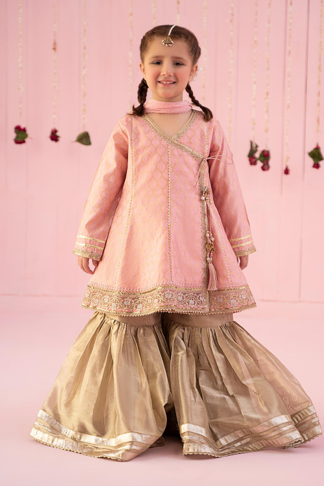 Maria B | 3 Piece Embroidered Jacquard Suit | MKS-EF24-13 - House Of Hania