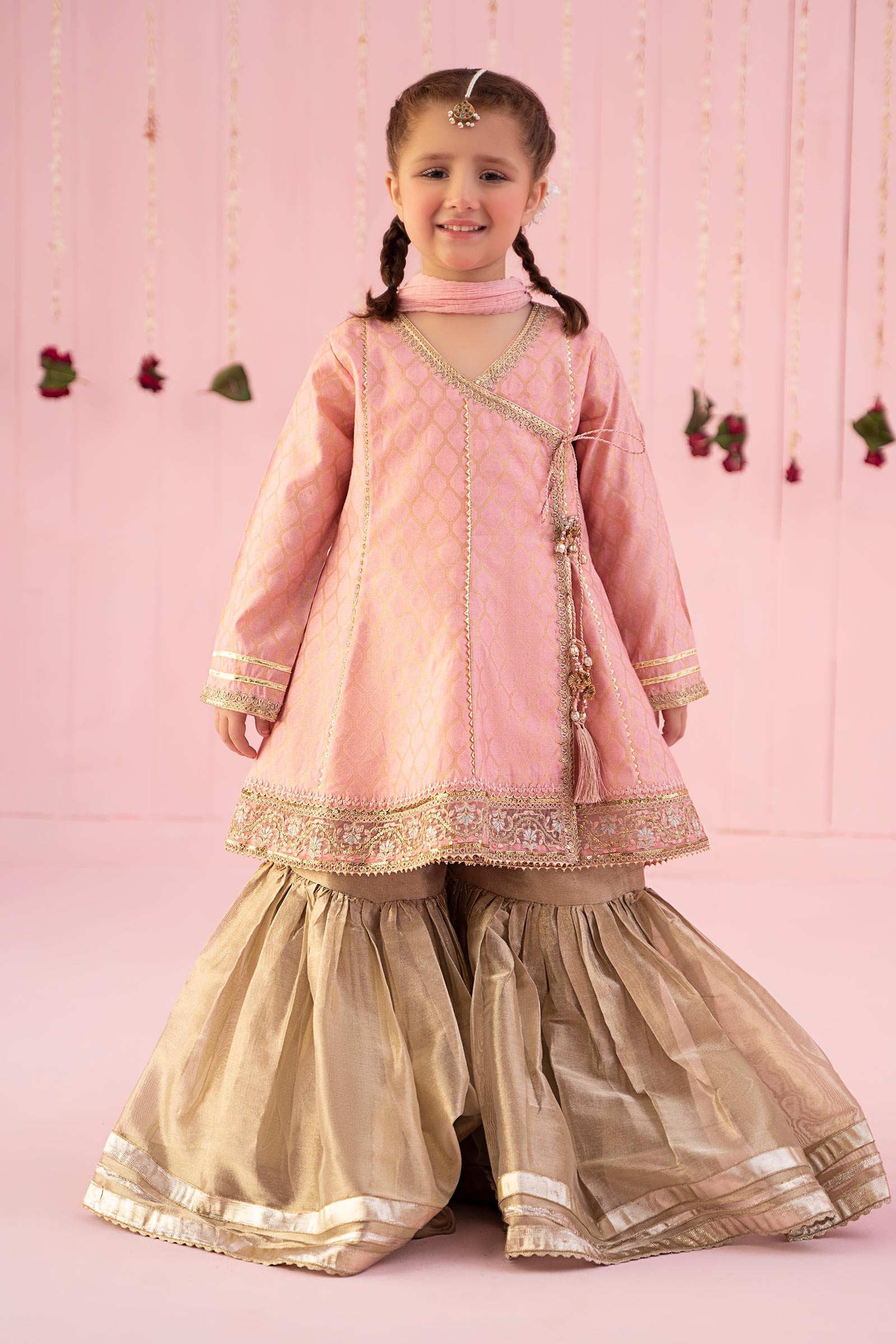 Maria B | 3 Piece Embroidered Jacquard Suit | MKS-EF24-13 - House Of Hania