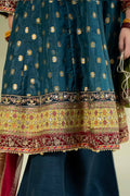 Maria B | 3 Piece Embroidered Jamawar Suit | MKS-W24-22 - House Of Hania