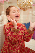 Maria B | 3 Piece Embroidered Jamawar Suit | MKS-W24-30 - House Of Hania