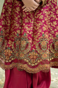 Maria B | 3 Piece Embroidered Jamawar Suit | MKS-W24-30 - House Of Hania