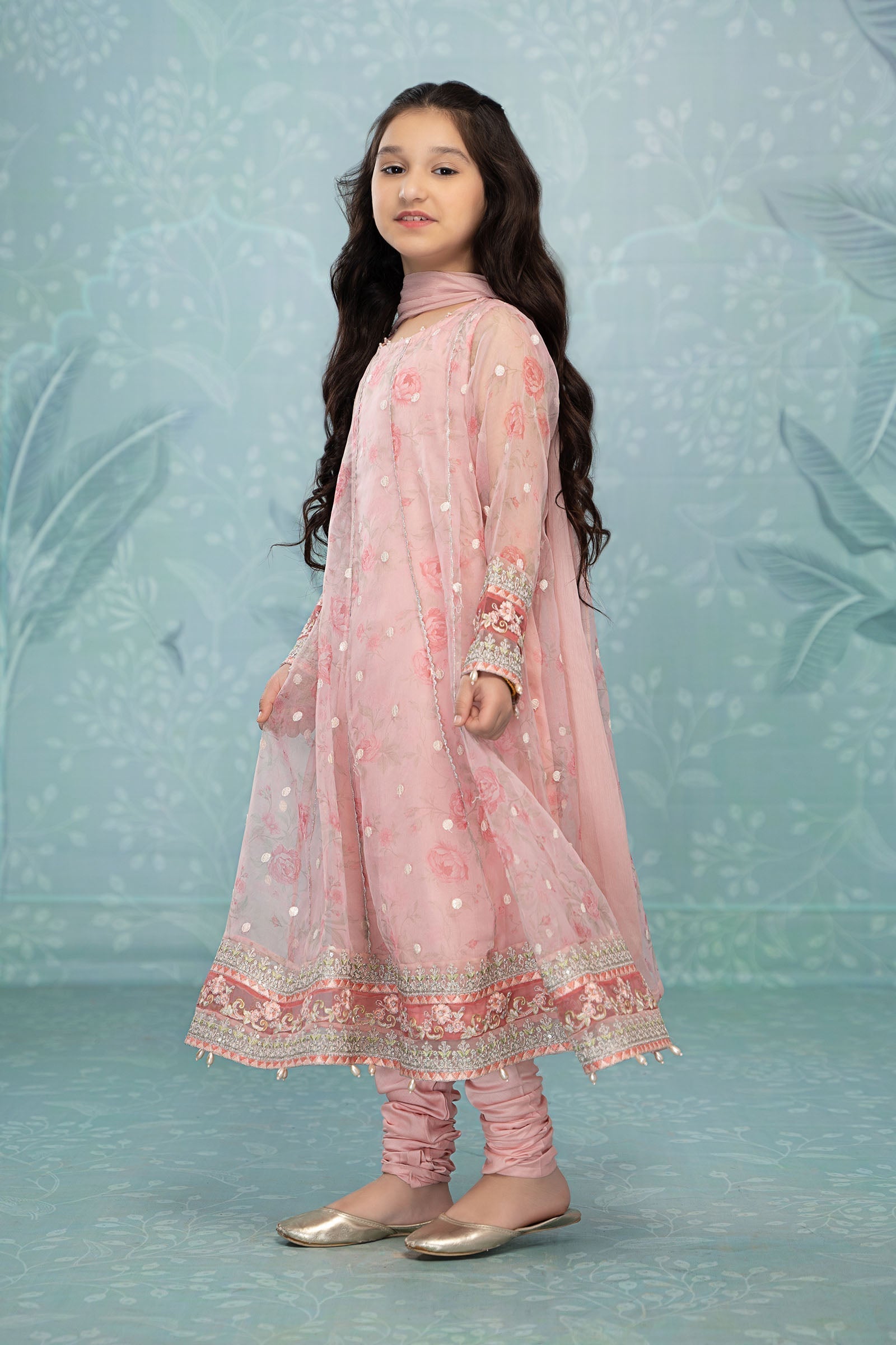 Maria B | 3 Piece Embroidered Lawn | MKS-EF23-03R1 - House Of Hania