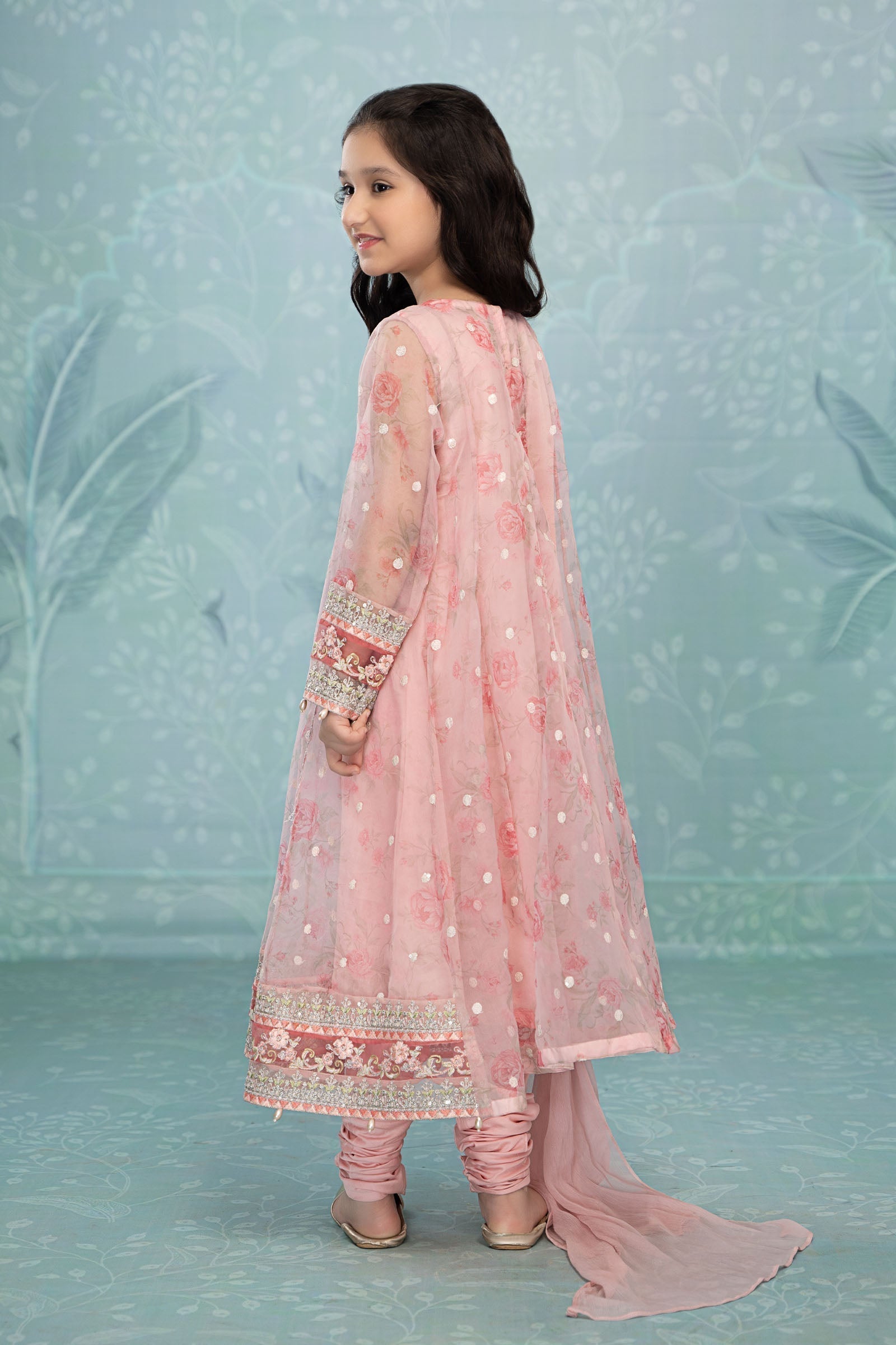 Maria B | 3 Piece Embroidered Lawn | MKS-EF23-03R1 - House Of Hania