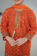 Maria B | 3 Piece Embroidered Lawn Suit | MKD-EF24-09 - House Of Hania