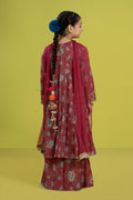 Maria B | 3 Piece Embroidered Lawn Suit | MKD-EF24-32 - House Of Hania
