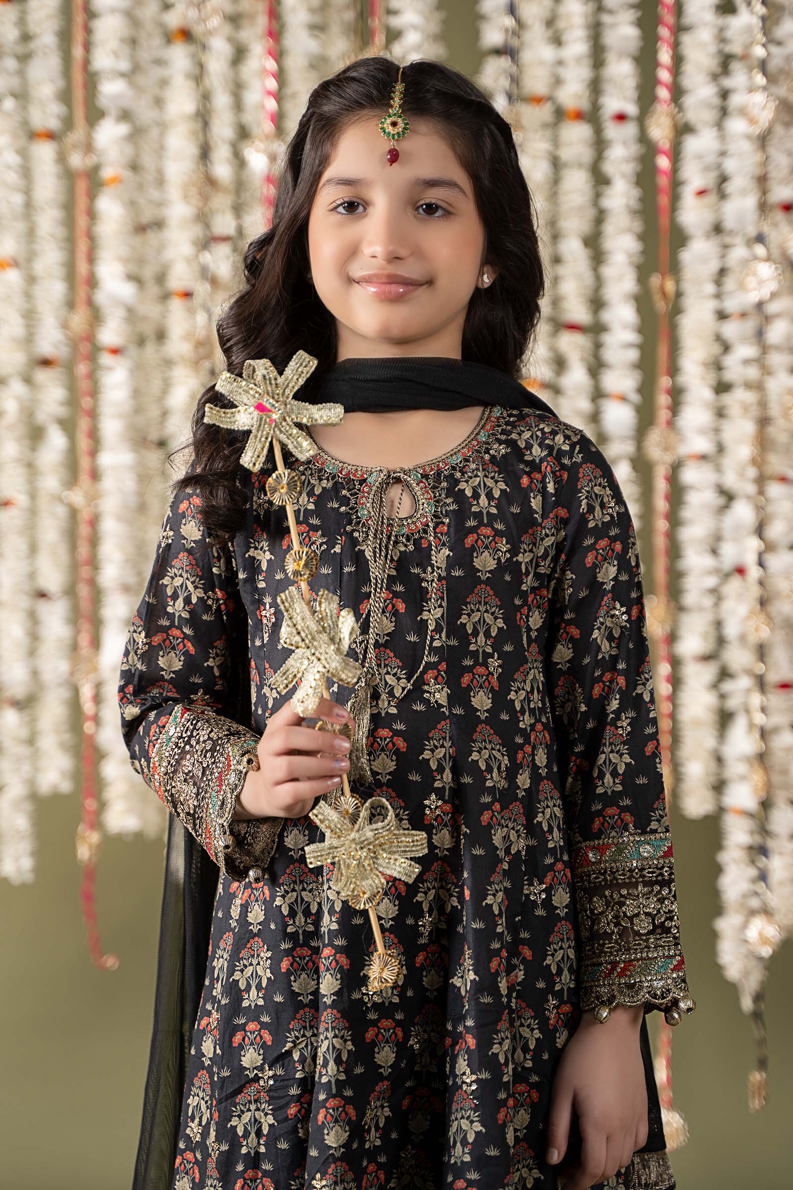 Maria B | 3 Piece Embroidered Lawn Suit | MKD-EF25-05 - House Of Hania