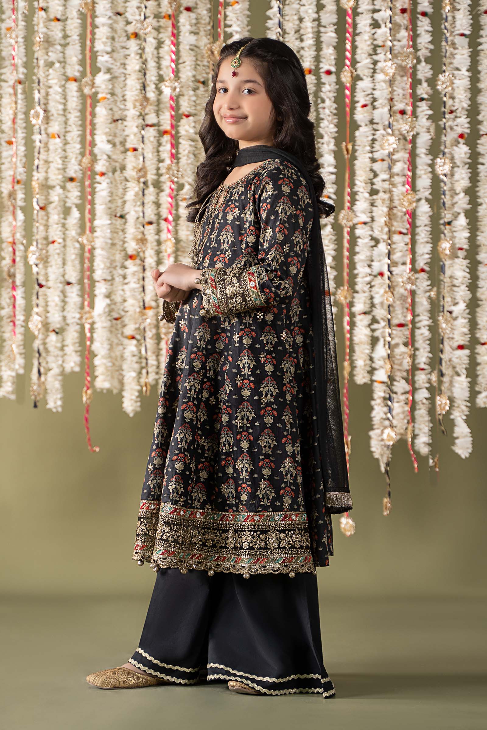 Maria B | 3 Piece Embroidered Lawn Suit | MKD-EF25-05 - House Of Hania