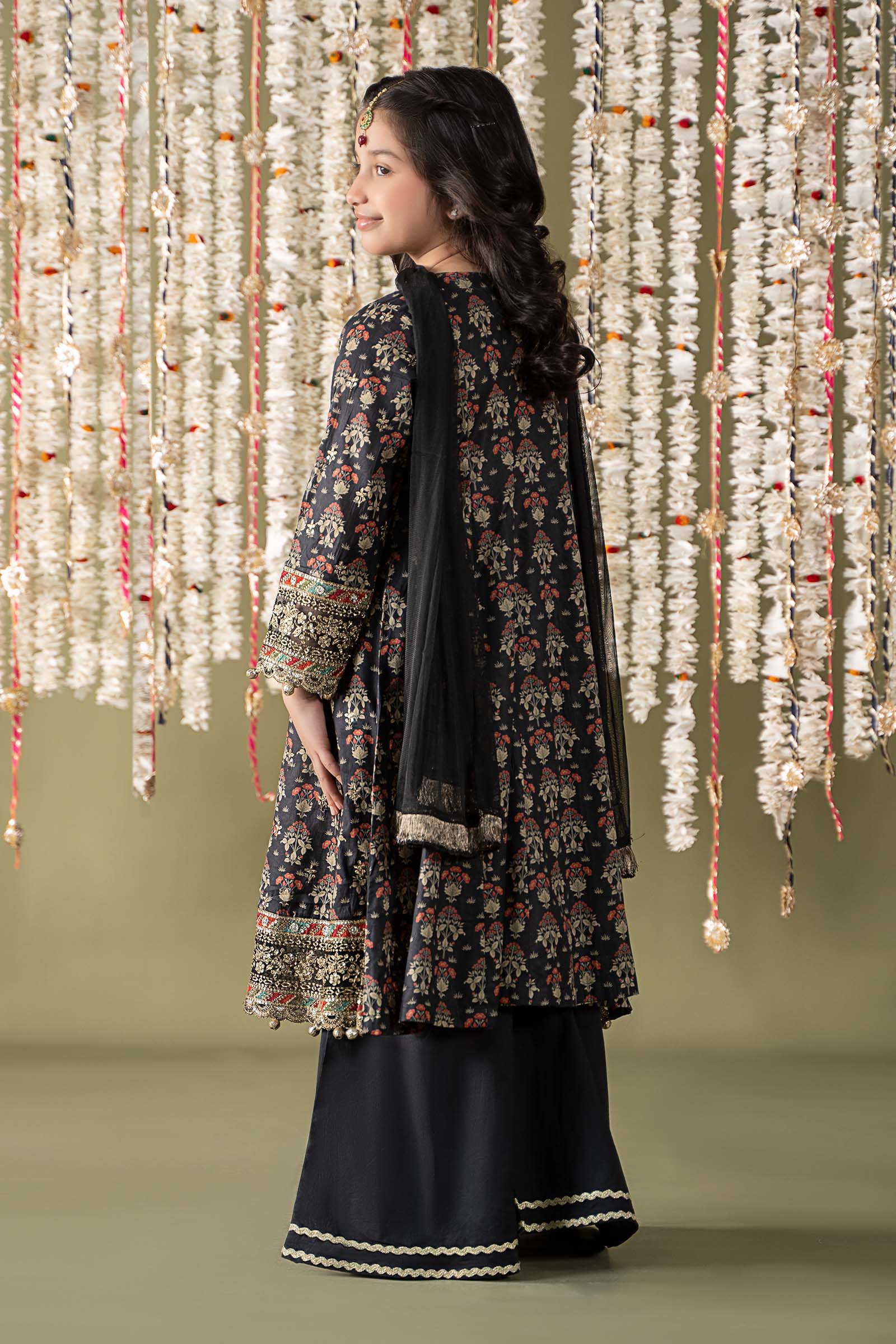 Maria B | 3 Piece Embroidered Lawn Suit | MKD-EF25-05 - House Of Hania