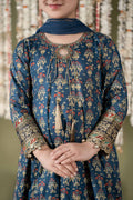 Maria B | 3 Piece Embroidered Lawn Suit | MKD-EF25-05 - House Of Hania