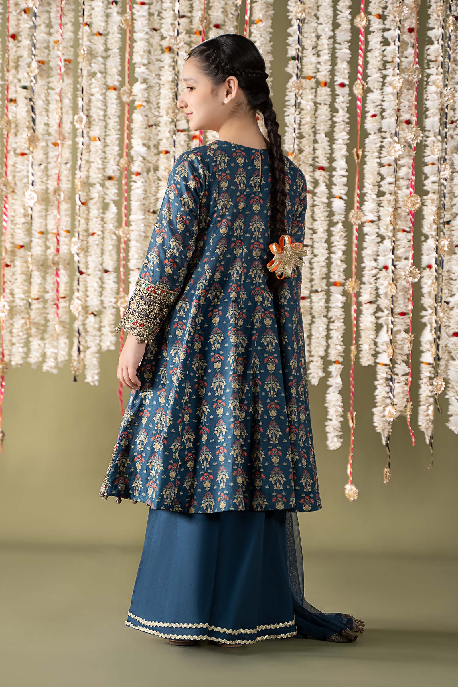 Maria B | 3 Piece Embroidered Lawn Suit | MKD-EF25-05 - House Of Hania