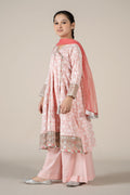 Maria B | 3 Piece Embroidered Lawn Suit | MKD-EF25-09 - House Of Hania