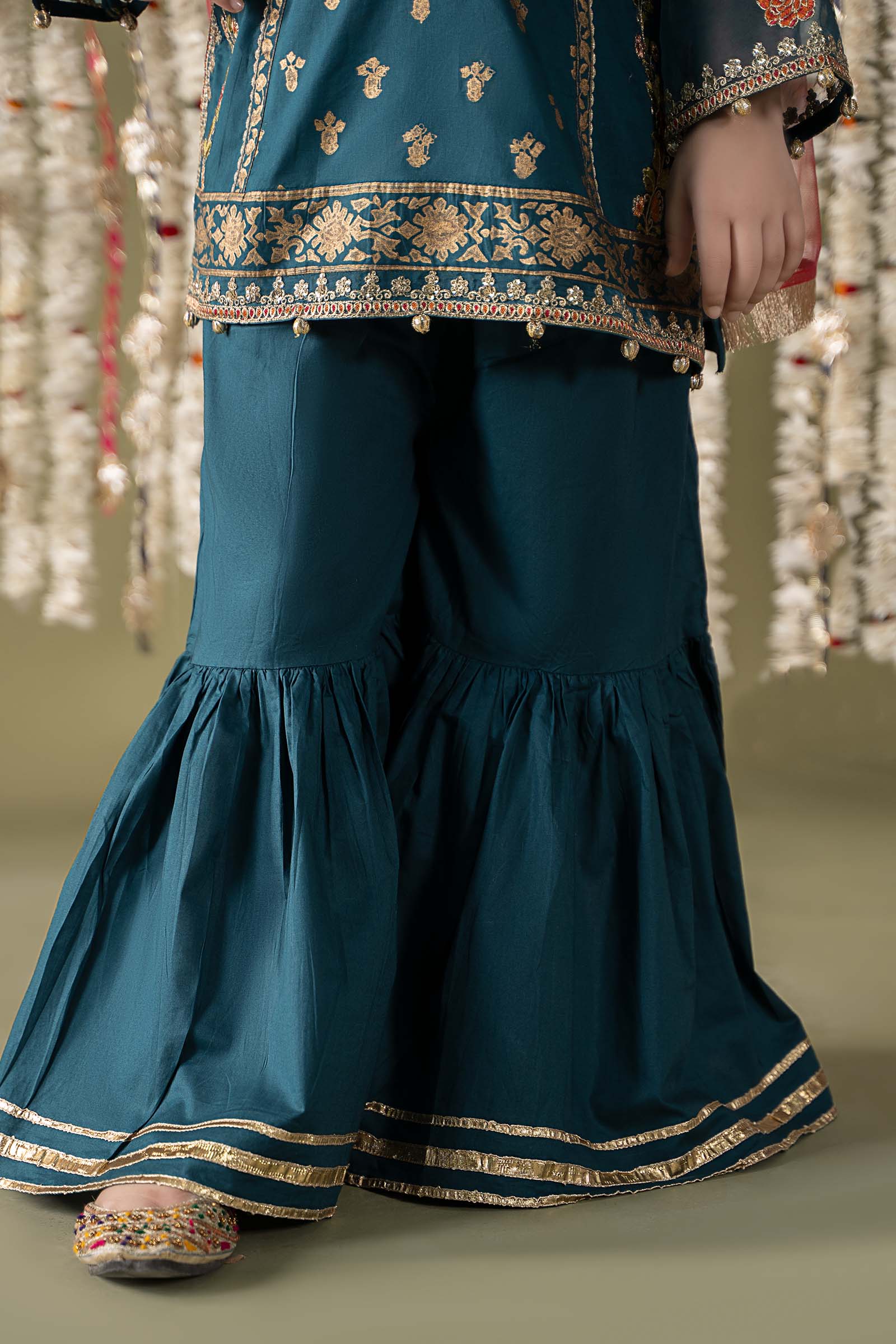 Maria B | 3 Piece Embroidered Lawn Suit | MKD-EF25-24 - House Of Hania