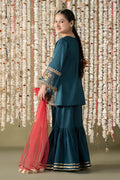 Maria B | 3 Piece Embroidered Lawn Suit | MKD-EF25-24 - House Of Hania