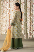 Maria B | 3 Piece Embroidered Lawn Suit | MKD-EF25-27 - House Of Hania