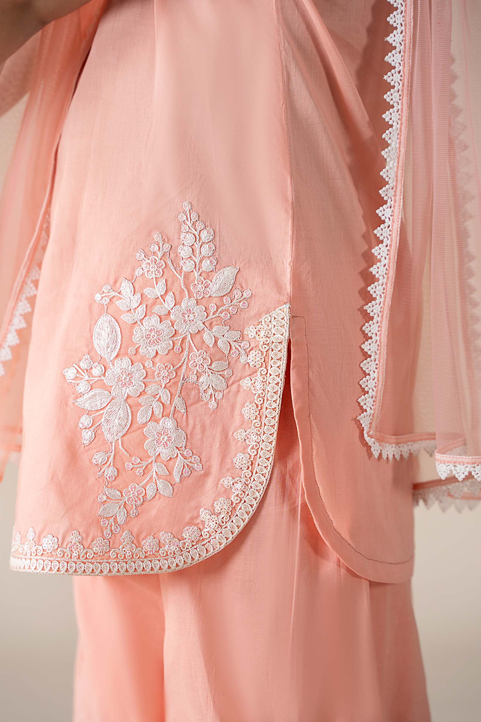 Maria B | 3 Piece Embroidered Lawn Suit | MKD-EF25-60 - House Of Hania