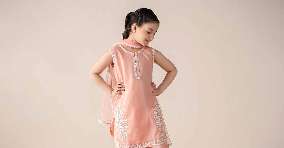 Maria B | 3 Piece Embroidered Lawn Suit | MKD-EF25-60 - House Of Hania