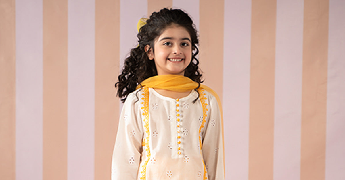Maria B | 3 Piece Embroidered Lawn Suit | MKD-EF25-66 - House Of Hania