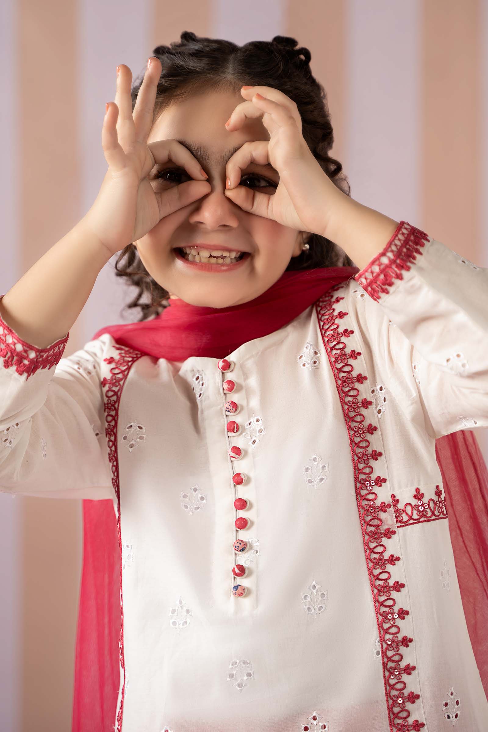 Maria B | 3 Piece Embroidered Lawn Suit | MKD-EF25-66 - House Of Hania