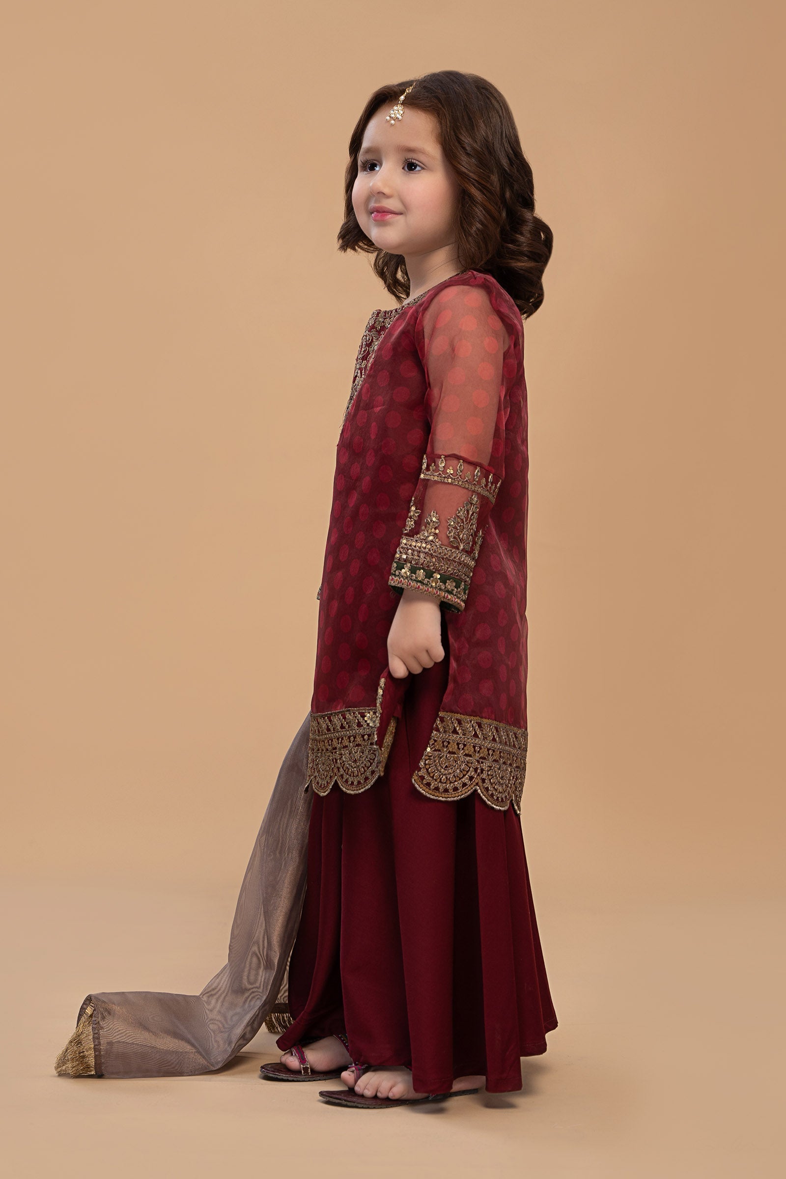 Maria B | 3 Piece Embroidered Lawn Suit | MKS-EF23-06R1 - House Of Hania