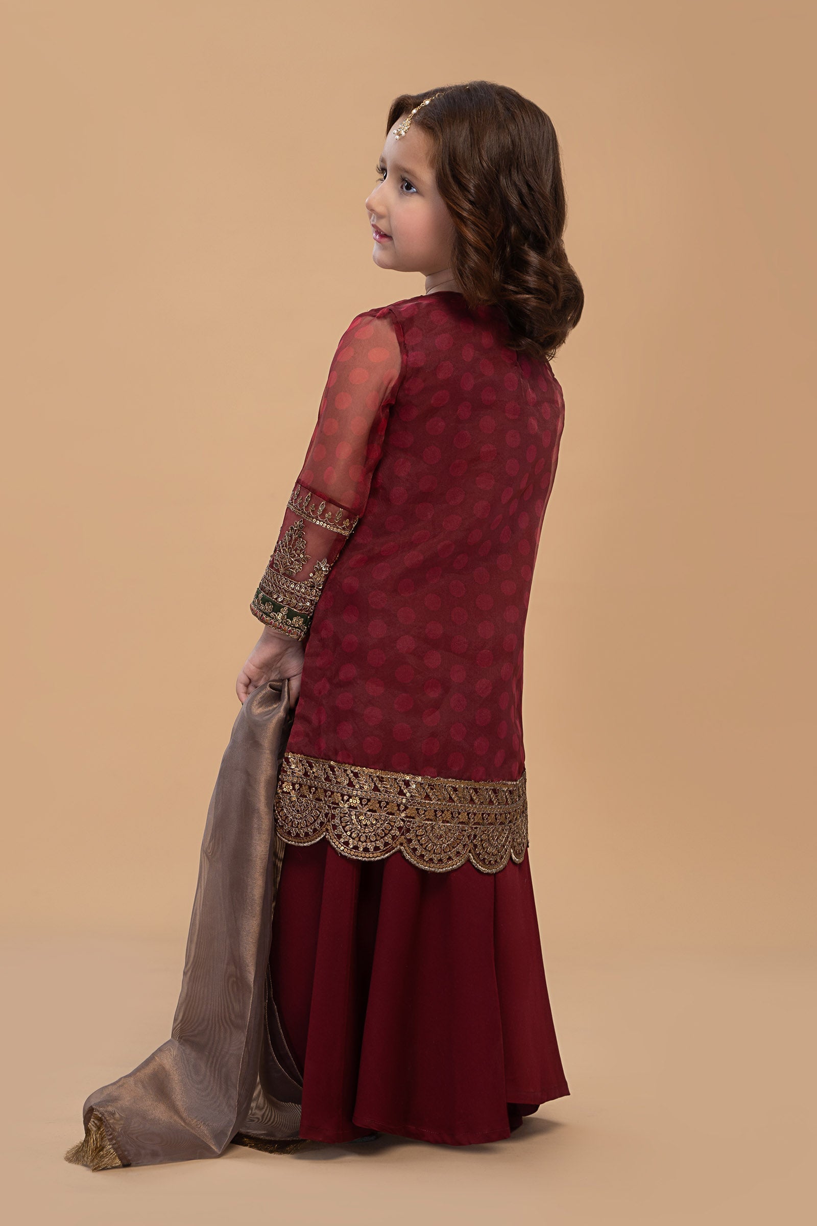 Maria B | 3 Piece Embroidered Lawn Suit | MKS-EF23-06R1 - House Of Hania