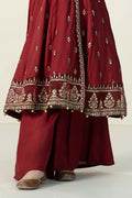 Maria B | 3 Piece Embroidered Linen Suit | MKD-W24-02 - House Of Hania