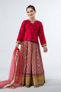 Maria B | 3 Piece Embroidered Linen Suit | MKD-W24-04 - House Of Hania