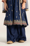 Maria B | 3 Piece Embroidered Linen Suit | MKD-W24-08 - House Of Hania