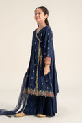 Maria B | 3 Piece Embroidered Linen Suit | MKD-W24-08 - House Of Hania