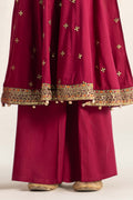 Maria B | 3 Piece Embroidered Linen Suit | MKD-W24-18 - House Of Hania